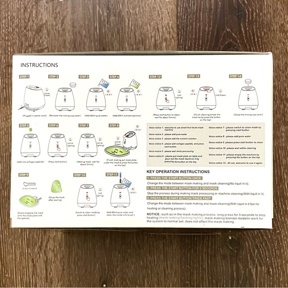 Facial Mask Machine with Collagen Tablets - Picture 3 of 4